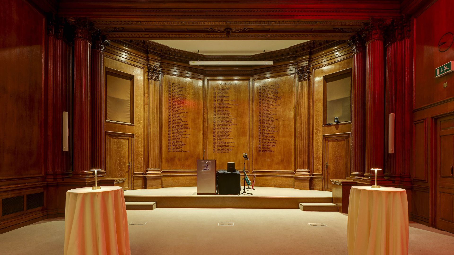 Lecture Hall at Surveyors House