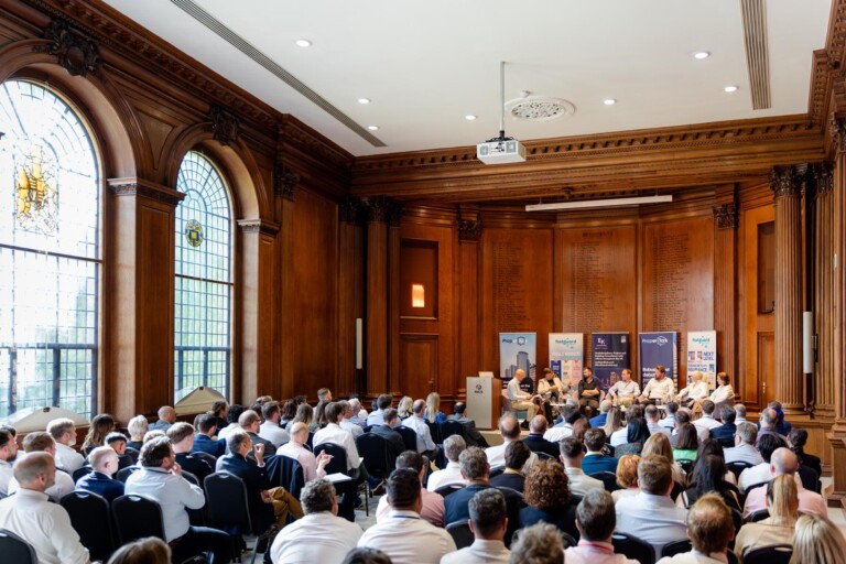 Lecture Hall audience and stage